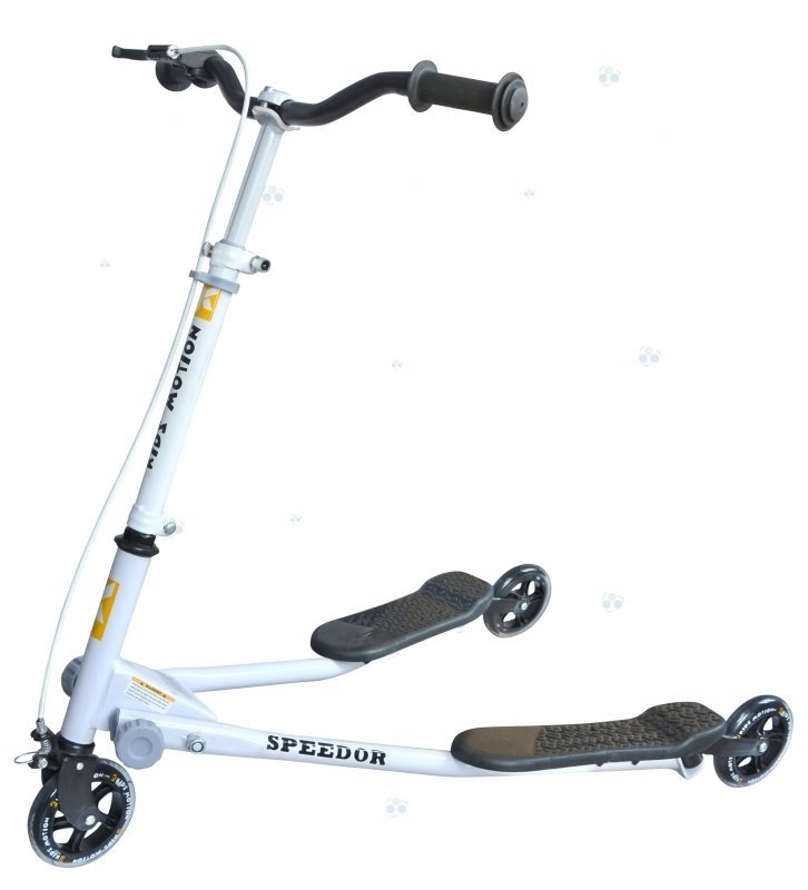 Hulajnoga Grawitacyjna Speedor/Speeder BIAŁO-CZARN