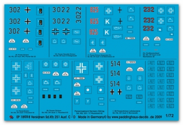 *** znaki taktyczne niem pojazdów SS 43/45 - 2259