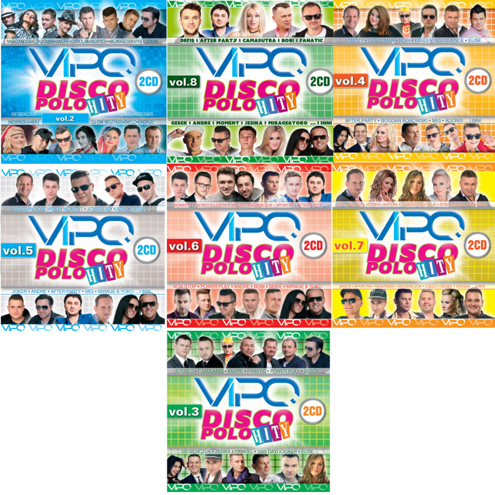 VIPO 2-8 14CD Camasutra, Mig, Power Play, Mejk !!!
