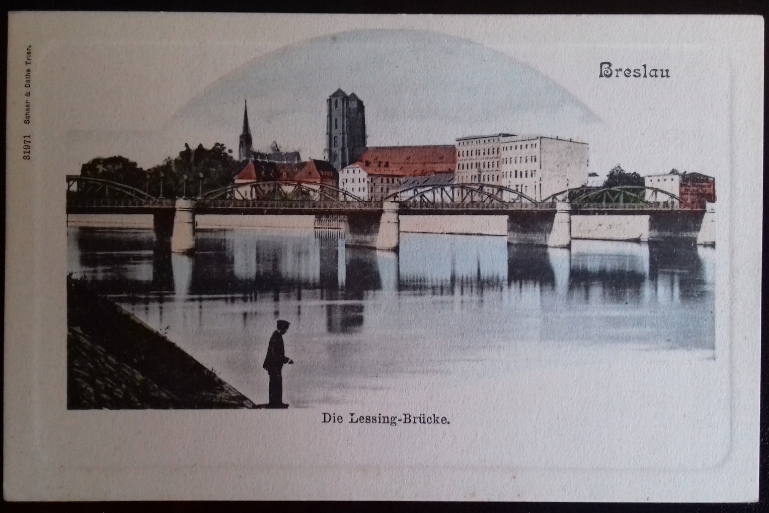 Breslau - piękna tłoczona do 1905 bez obiegu