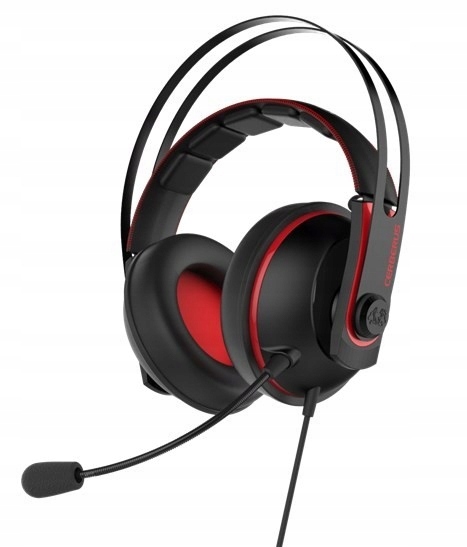Nowe Słuchawki ASUS Cerberus V2 Czerwone Gaming