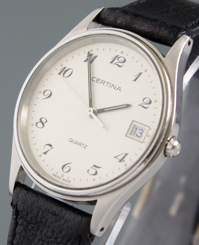 CERTINA Swiss stalowy zegarek męski