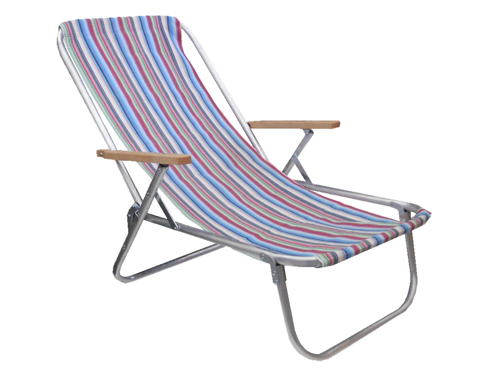 LEŻAK PLAŻOWY OGRODOWY ALUMINIOWY MAX 130 KG