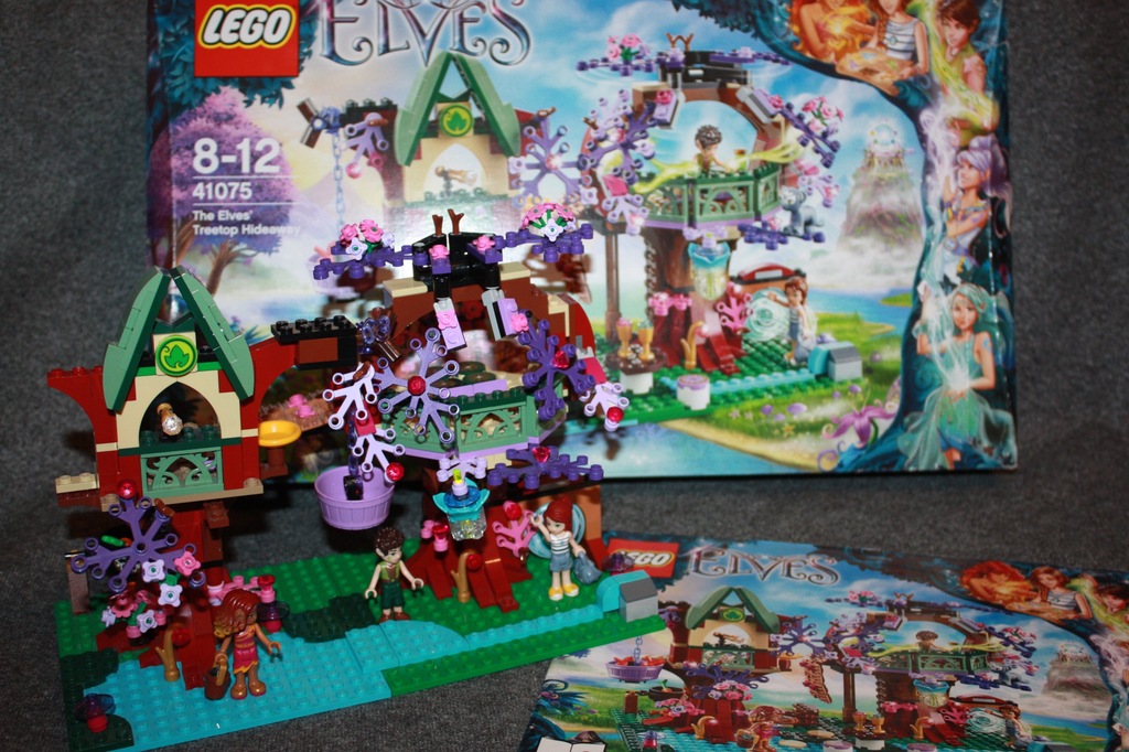 LEGO ELVES 41075 KRYJÓWKA ELFÓW NA DRZEWIE