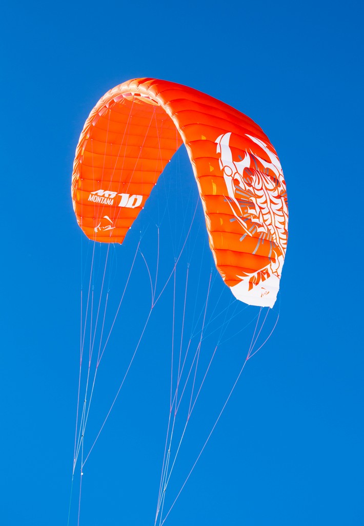 kite komorowy HQ Montana IX 10m RTF do snowkite