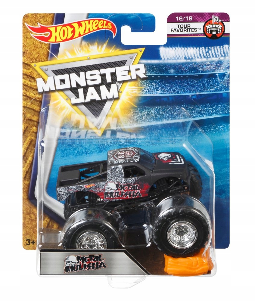 HOT WHEELS Monster Jam Superterenówka Metal FLX16