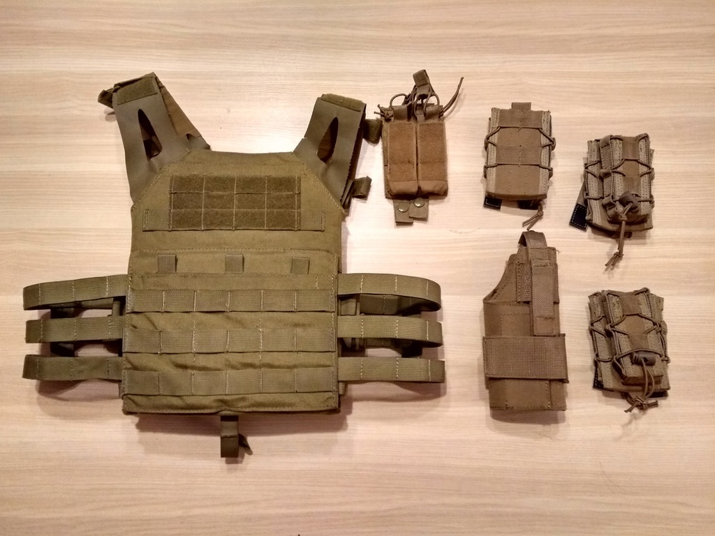 Kamizelka taktyczna JPC Cordura + ładownice