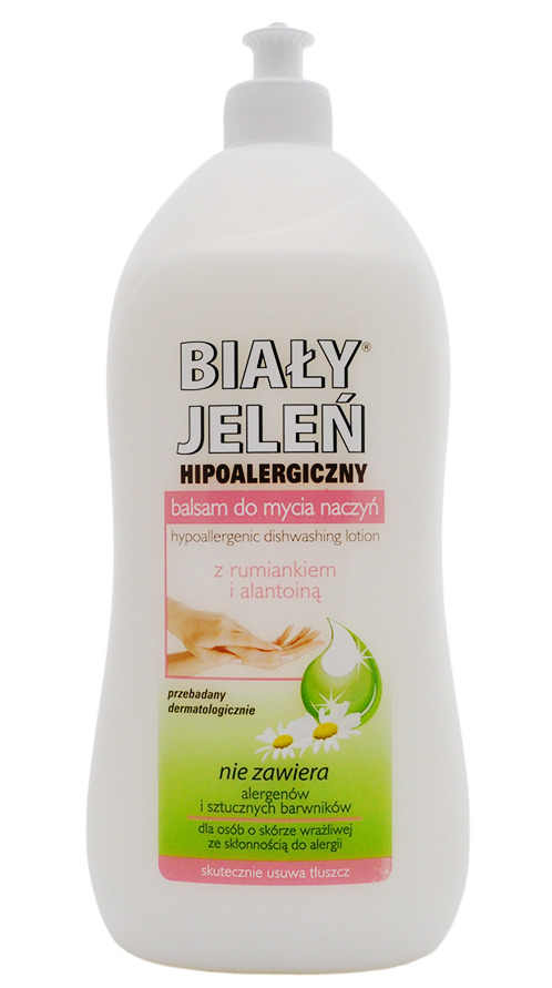 Płyn do mycia naczyń Biały Jeleń balsam rumianek