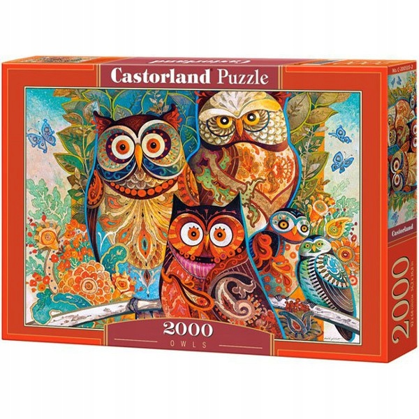 CASTORLAND Puzzle 2000 el. Owls Sowy 200535 7695271955 oficjalne