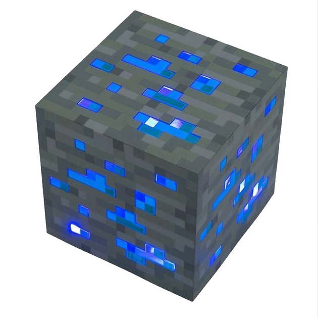 BLOK REDSTONE LAMPKA ŚWIATŁO Minecraft LED