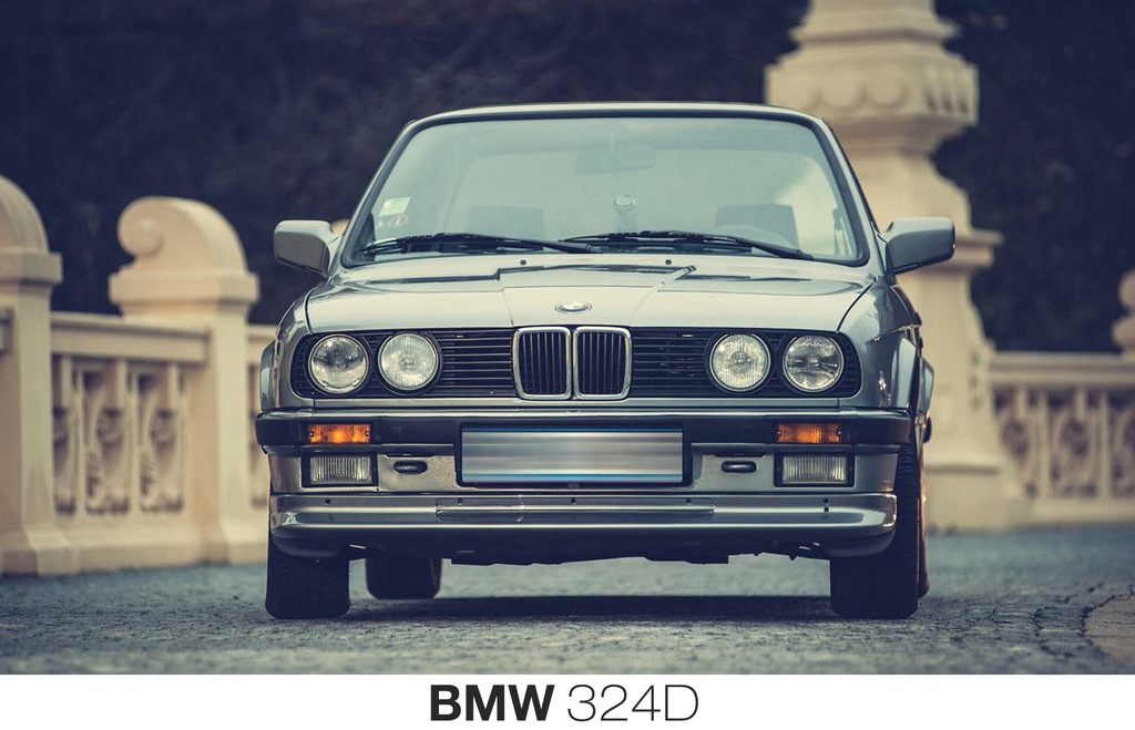 BMW E30, 324d. W pełni oryginalny i bardzo zadbany