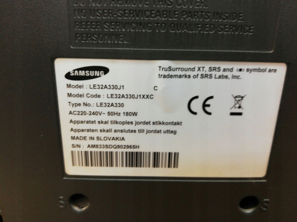 Samsung le32a330j1 не работает hdmi