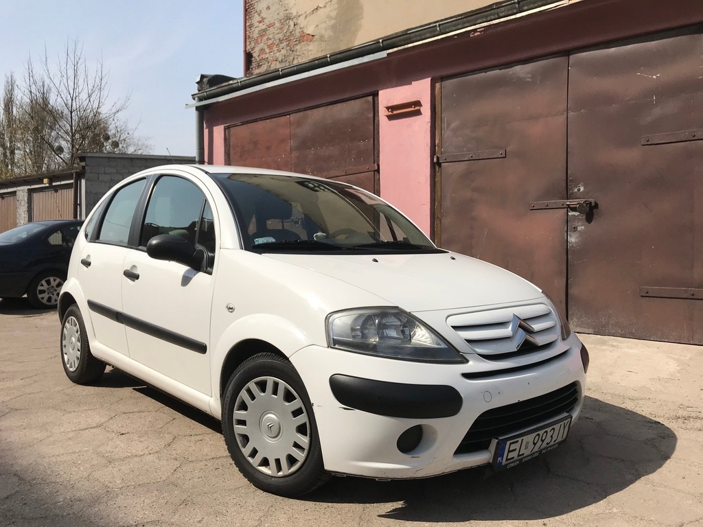 Biały Citroen C3 1.4 HDI zarejestrowany w Polsce
