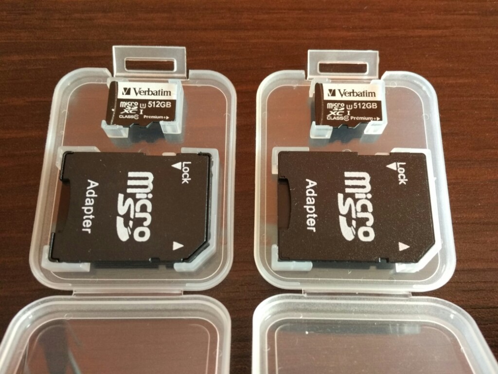 2 x KARTA PAMIĘCI MICRO SD VERBATIM 512GB