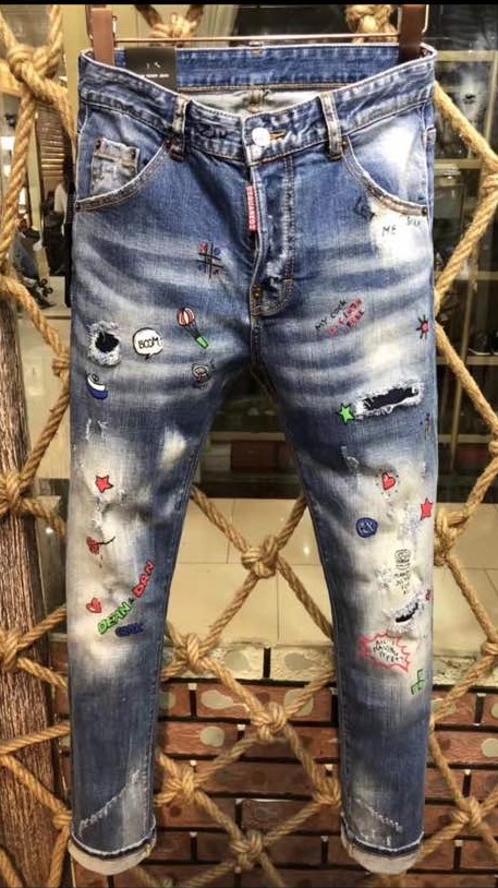 DSQUARED Spodnie jeansowe męskie R.52 PAS 90cm