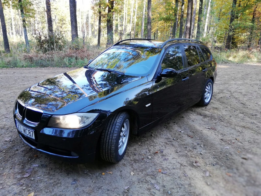 BMW E91 2.0 diesel Czarny metalik Automat 7614252186