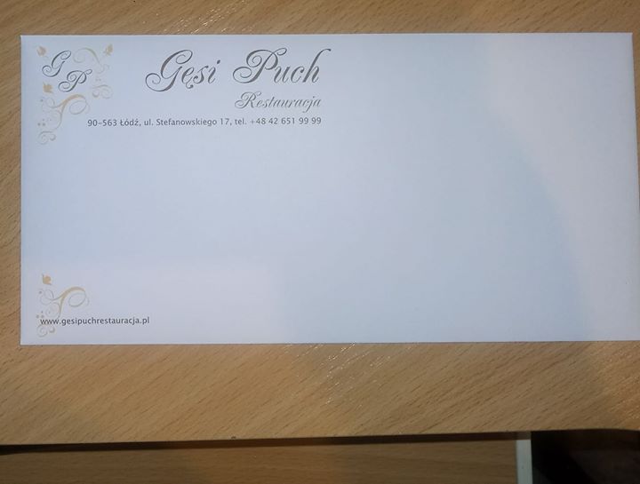 Voucher do Restauracji Gęsi Puch Łódź
