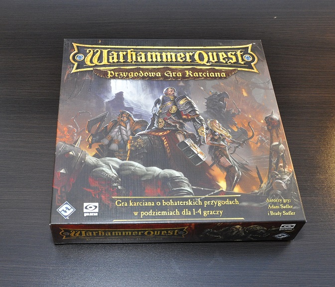 Warhammer Quest - karciana gra przygodowa.