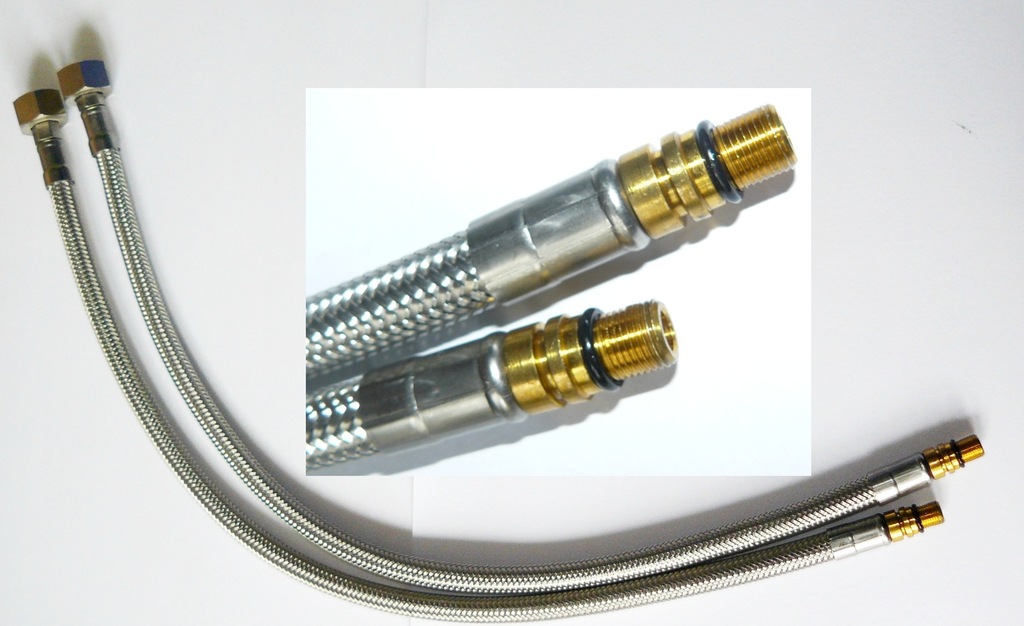 HANSGROHE Wężyki przyłączeniowe 900 mm 2 sztuki