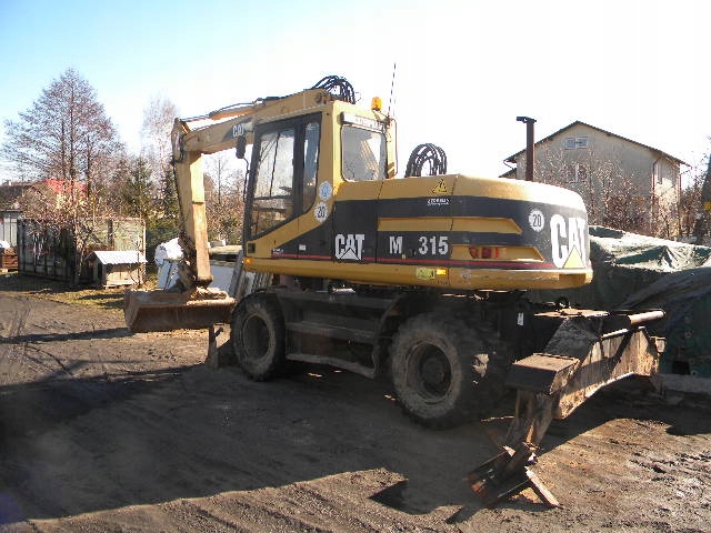 koparka kołowa CAT M315