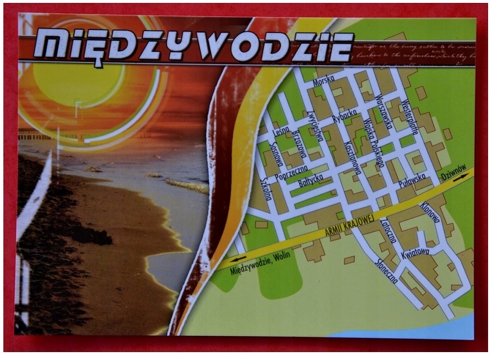 Międzywodzie / mapa