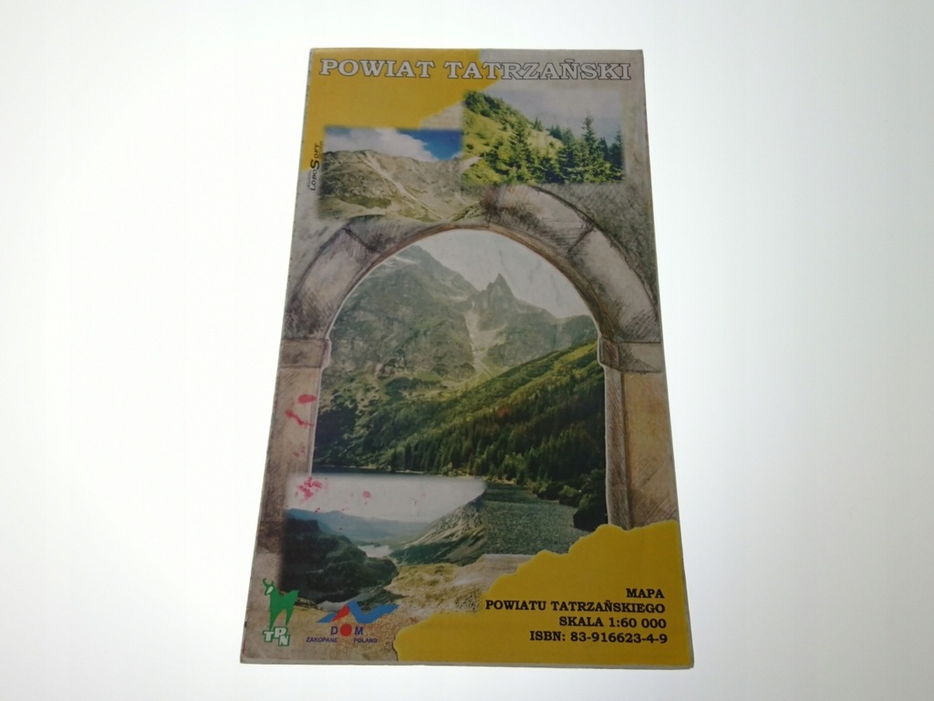 MAPA POWIATU TATRZAŃSKIEGO 1: 60 000