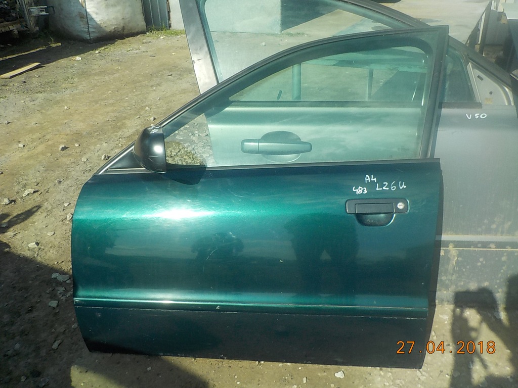 AUDI A4 B5 DRZWI LEWE PRZEDNIE PRZÓD LZ6U