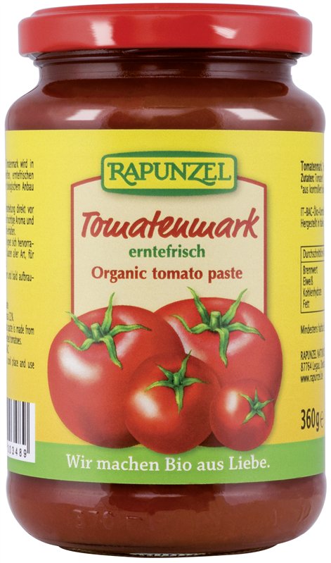 Koncentrat Pomidorowy 22% BIO 360 g Rapunzel