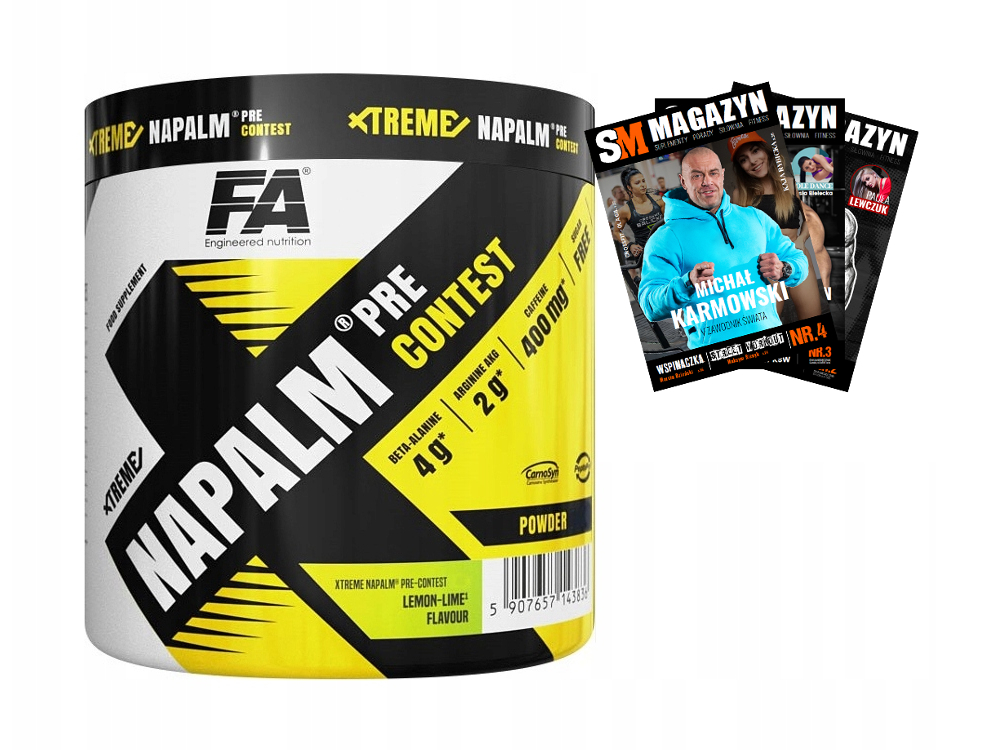 FITNESS AUTHORITY XTREME NAPALM PRE-CONTEST 224 g