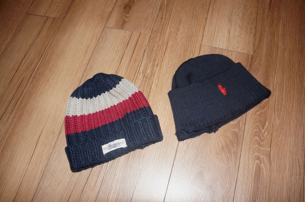 2 X CZAPKA ZIMOWA TOMMY HILFIGER RALPH LAUREN S