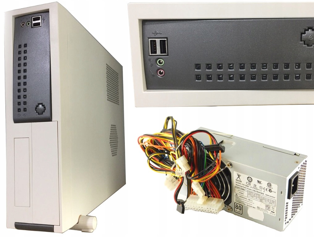 OBUDOWA Micro ATX CS-2002 ECO mini ITX 300Watt