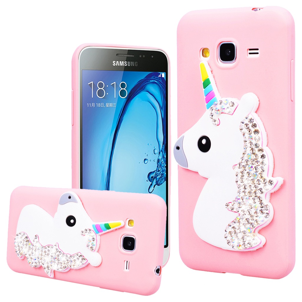 Etui 3d Case Kucyk Diamenty Samsung Galaxy J3 2016 7385841794 Oficjalne Archiwum Allegro