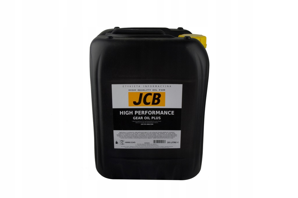OLEJ MOST JCB HP PLUS 4000/2245 OEM 20L UNIMOT 7699403904 oficjalne