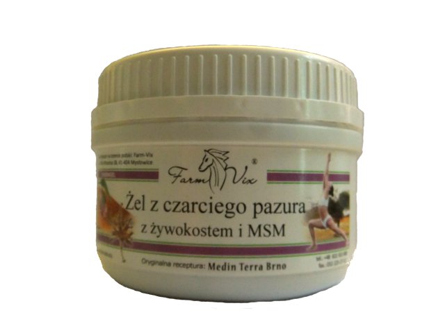Żel Czarci Pazur z Żywokostem i MSM 350g FarmVix
