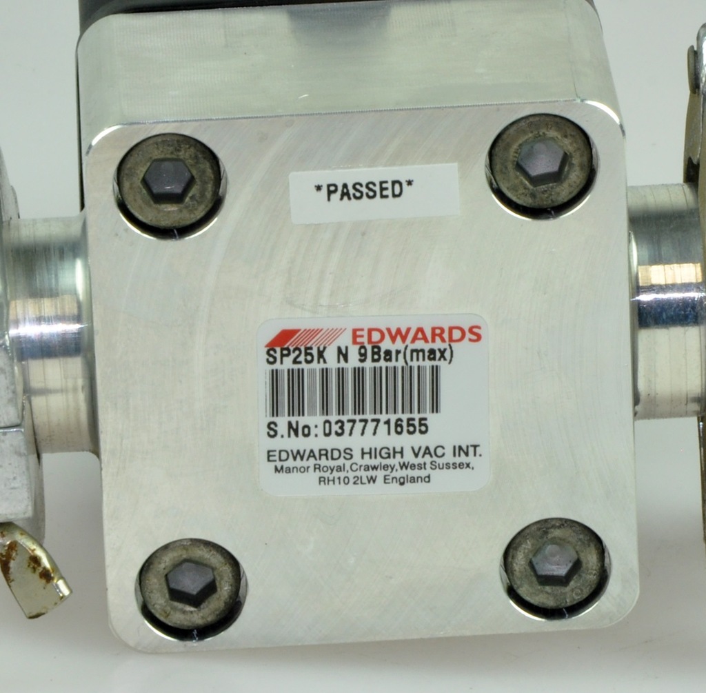 Купить Ручной вакуумный клапан EDWARDS SP25K ISO KF25: отзывы, фото и ...