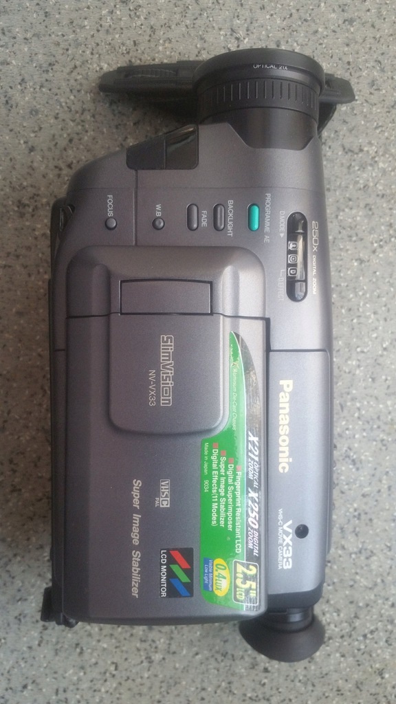 kamera Panasonic NV VX 33EG
