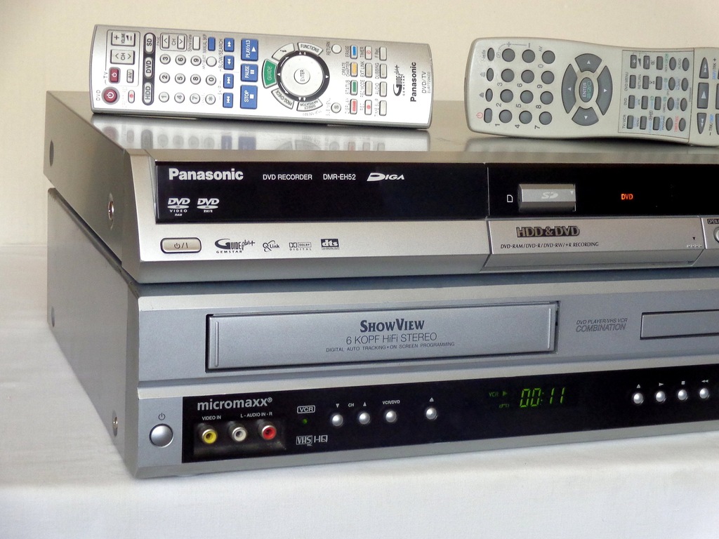 PANASONIC NAGR. DVDHDD +VCR Przegraj VHS na DVD 7339230109 oficjalne archiwum Allegro