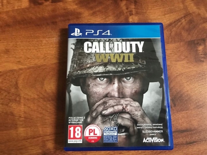 Call of duty ww2 PS4 wwII ideał język polski