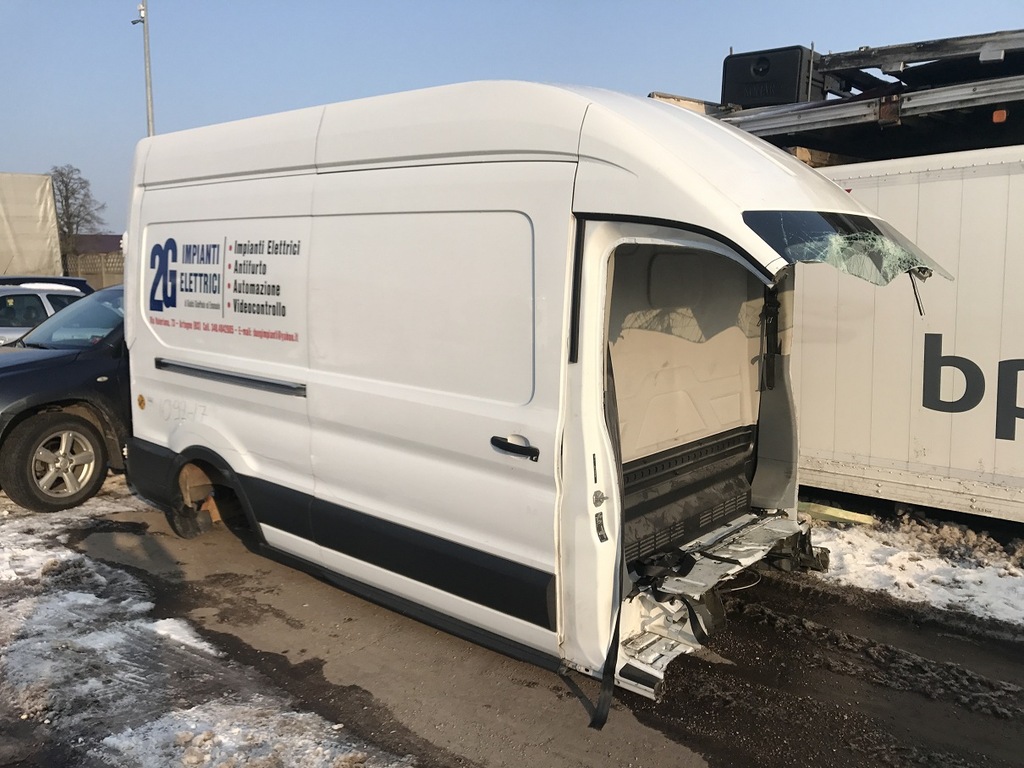FORD TRANSIT MK8  TYŁ, DACH, KAROSERIA, ĆWIARTKA