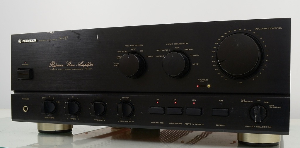 PIONEER A-717 Kultowy wzmacniacz stereo dual  mono