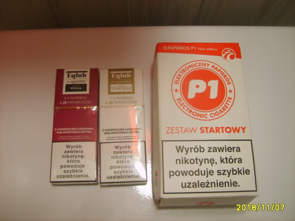 Zestaw P1 - e - papieros elektroniczny - Gwarancja