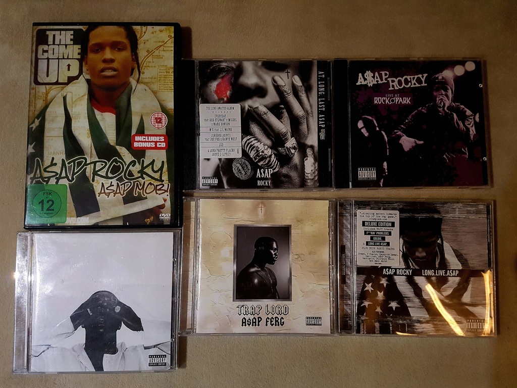 ASAP Rocky ASAP Ferg Zestaw płyt CD + DVD RAP BCM