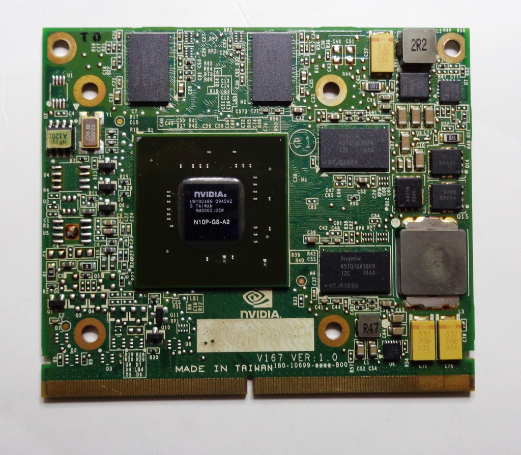 Karta graficzna Acer Aspire 5739G NVidia GT240M 1G