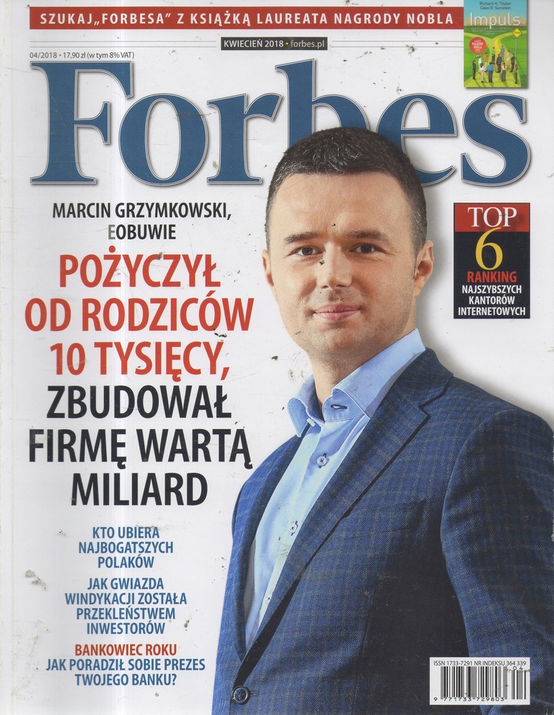 4/2018 Forbes - Marcin Grzymkowski