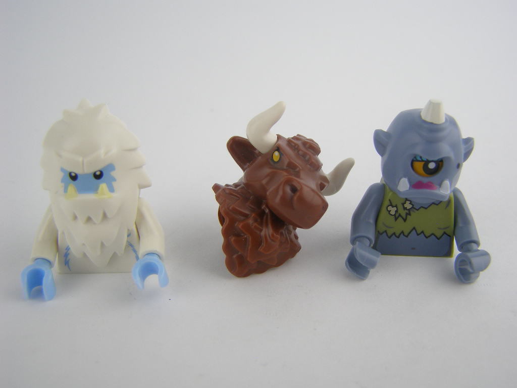 Lego Elementy figurki Cyklop Yeti Minotaur
