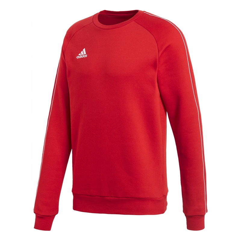 Adidas Core 18 Bluza bawełna czerwona r. L