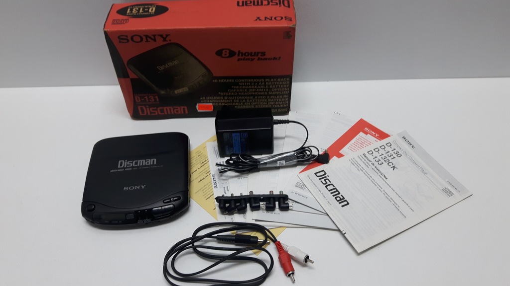 DISCMAN SONY D-31 KOMPLET OKAZJA! 4586J
