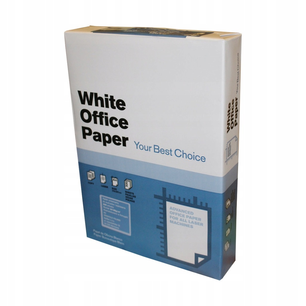 PAPIER KSERO A4 500ARK. 80G. BIAŁY OFFICE PAPER