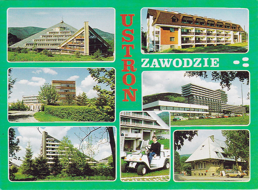 USTROŃ - ZAWODZIE - HOTEL MUFLON - SZPITAL - MELEX