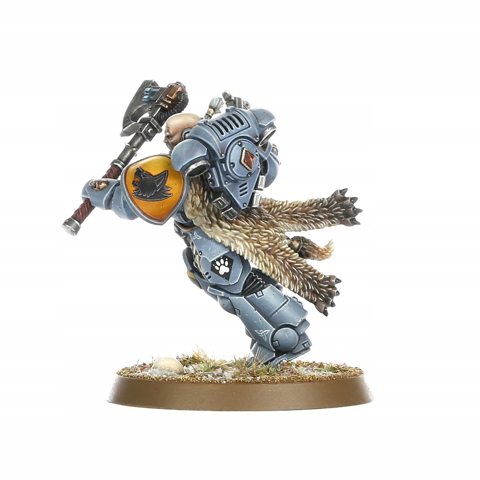 SPACE WOLVES - Primaris BATTLE LEADER - NOWY !!! - 7631563066 ...